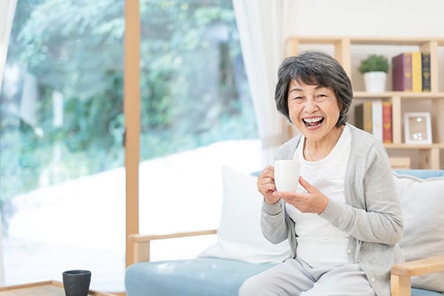 高齢の女性