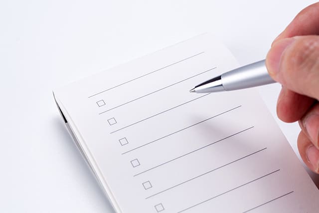 チェックリスト