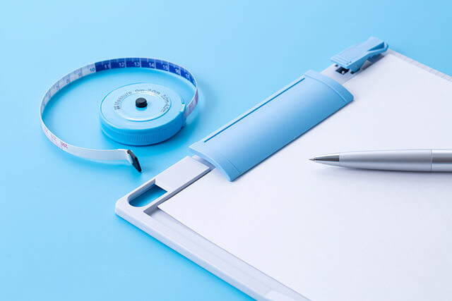 メジャーとメモ