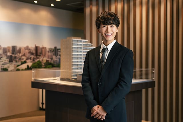 不動産の営業マン