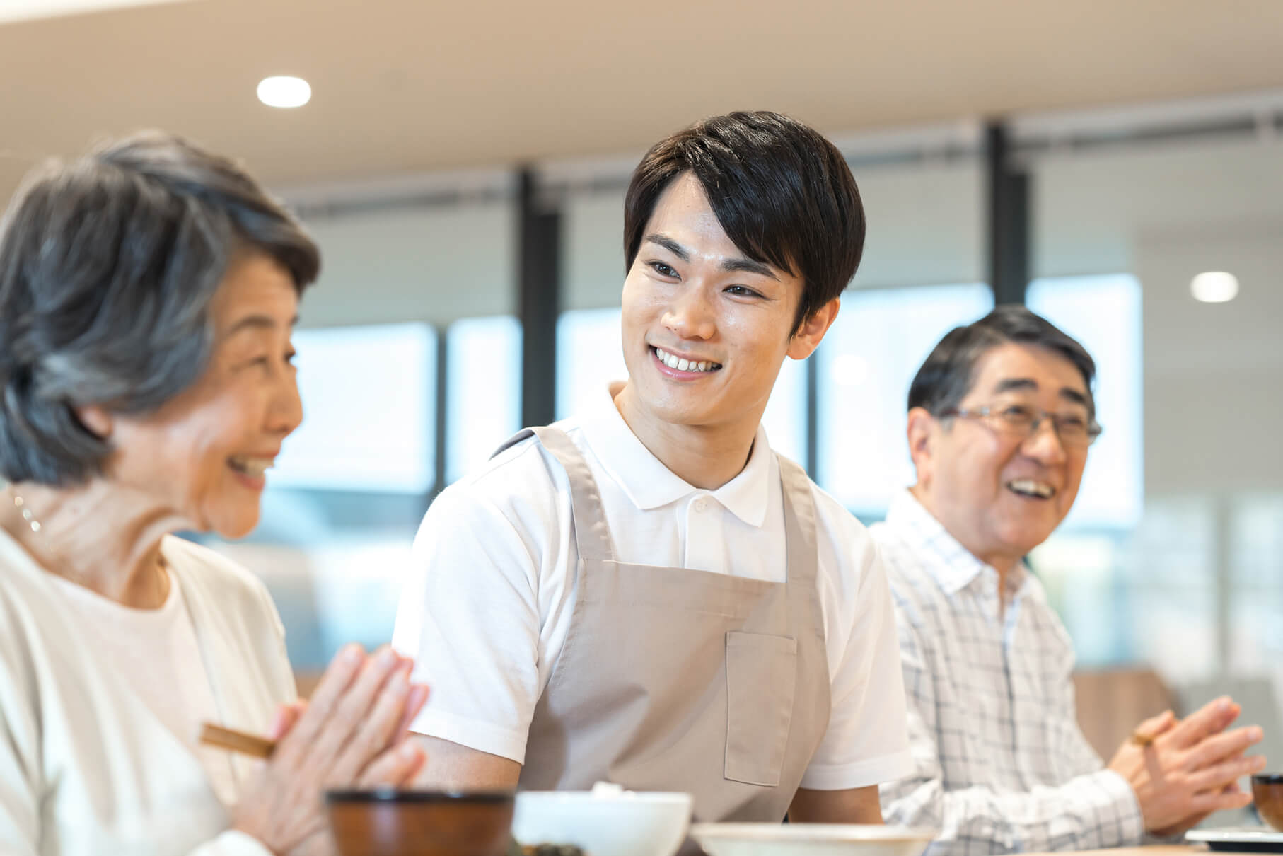 介護施設の食堂