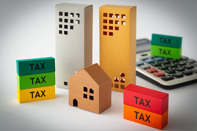 家とビルと税金