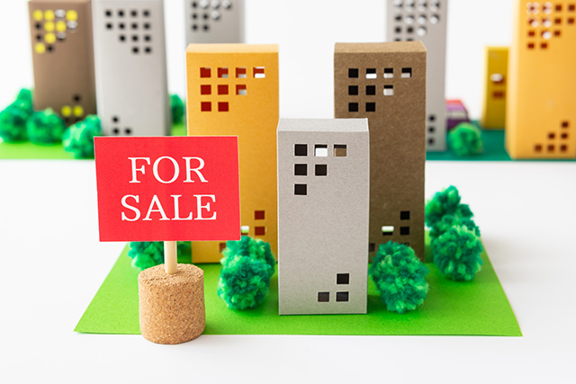 マンションの模型