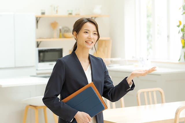 さわやかな女性社員