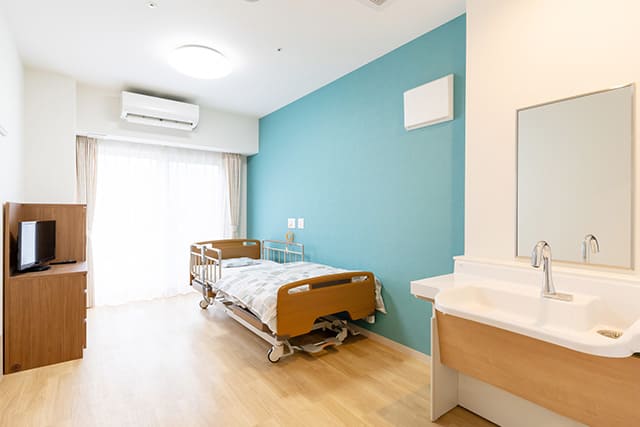 老人ホームの個室