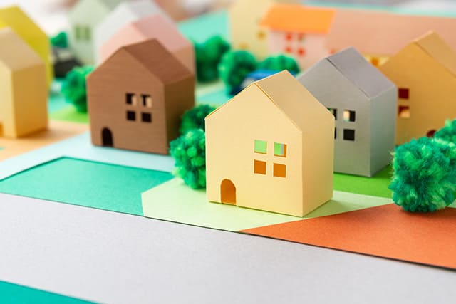 住宅の模型