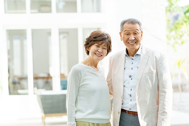 シニアの夫婦