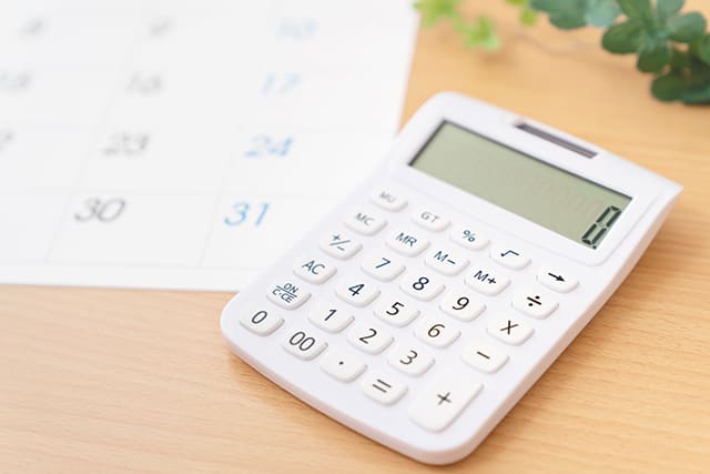 カレンダーと計算機