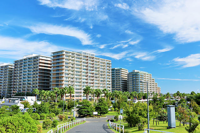 マンションと一戸建て