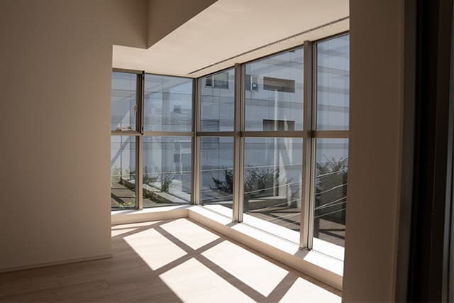 日当たりのよい新築マンション