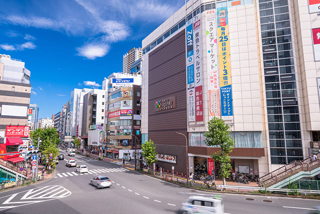 五反田駅前の風景