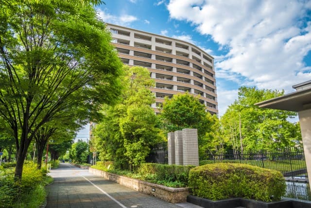 緑が多く住みやすいマンション