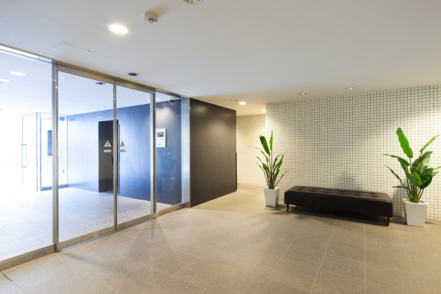 マンションのエントランス