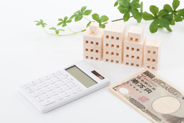 マンションの家賃を算出する計算機とお金