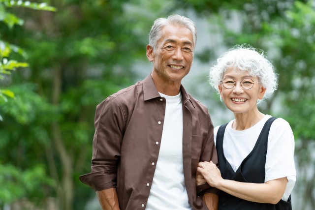 元気なシニア夫婦