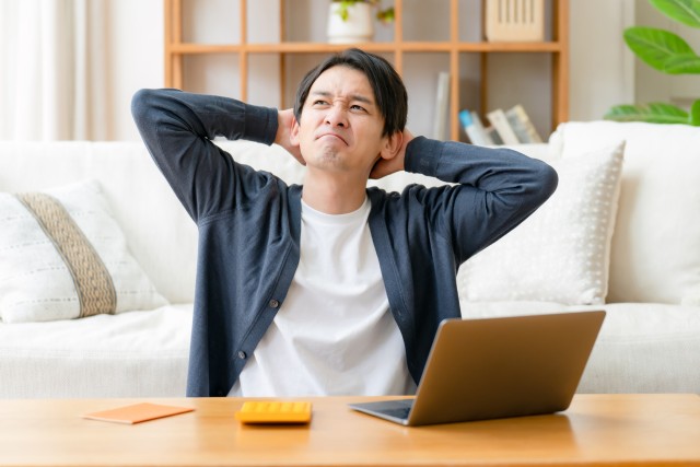 家を売却して赤字になってしまった男性
