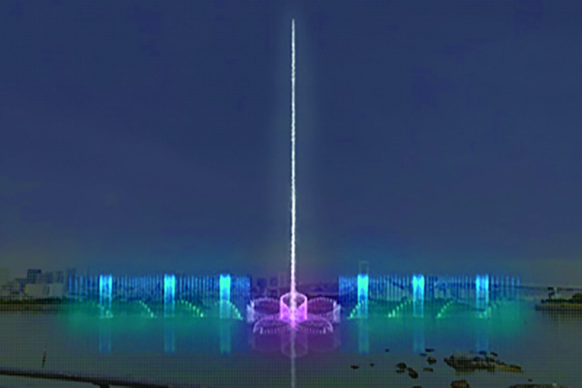 完成イメージ 夜間ライトアップ