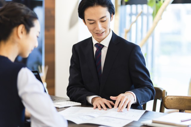 信頼できる不動産会社の担当者