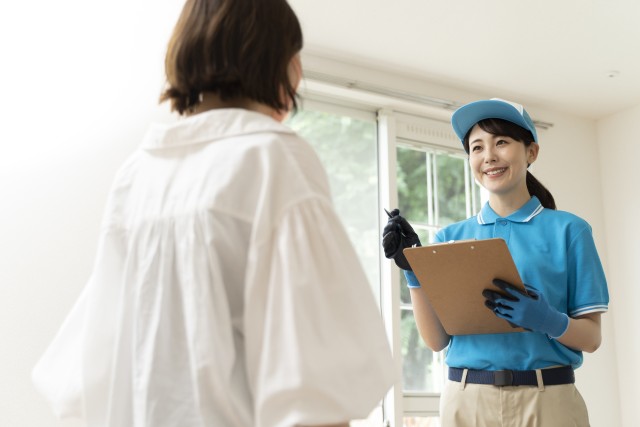 引越しの対応をする引越し業者