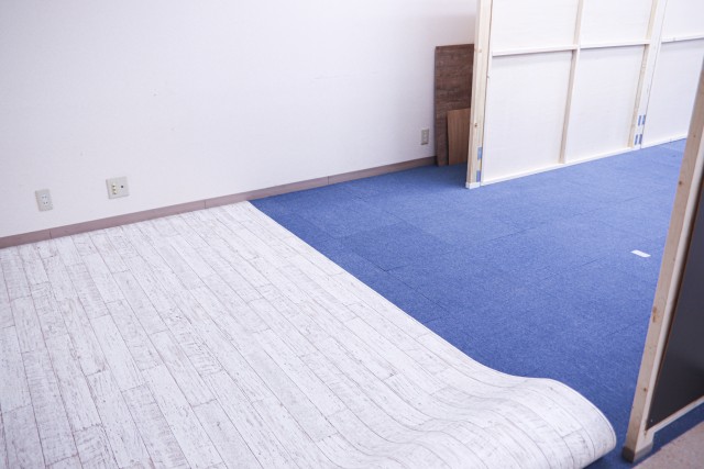 原状回復に伴う修繕を行う部屋