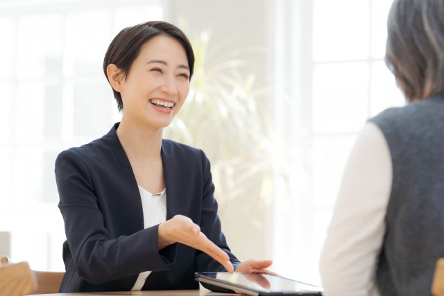賃貸管理会社の担当者