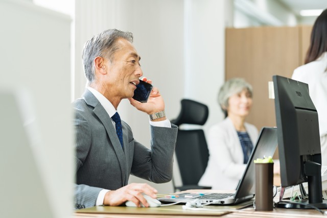 定年後も働くシニア