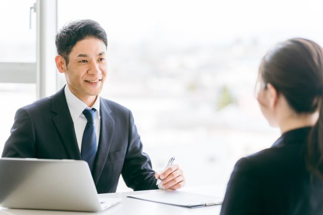 不動産会社の頼れる担当者