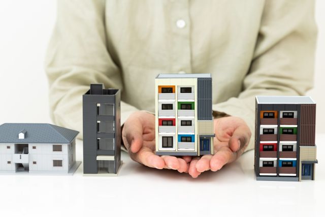 マンションの模型