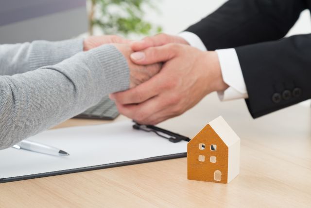 不動産売却の様子