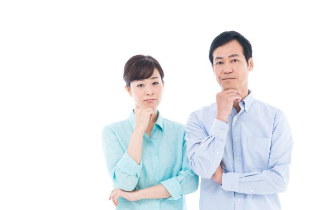 どのケースが当てはまるか考える夫婦