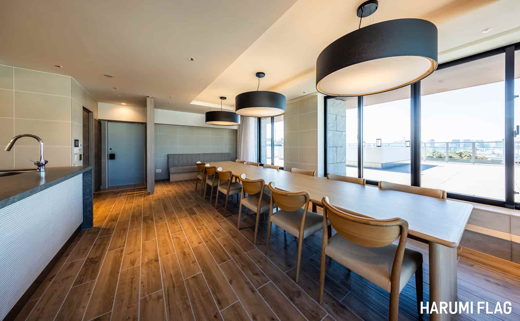 【HARUMI FLAG】SUN VILLAGE PARTY ROOM TERRACE 【HARUMI FLAG】SUN VILLAGE PARTY ROOM TERRACE
