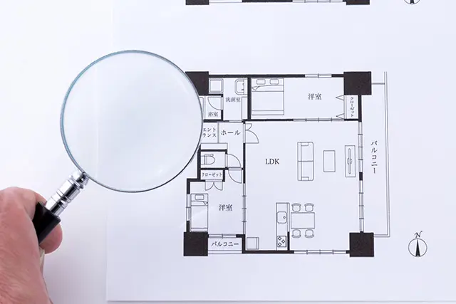 不動産物件の間取り図